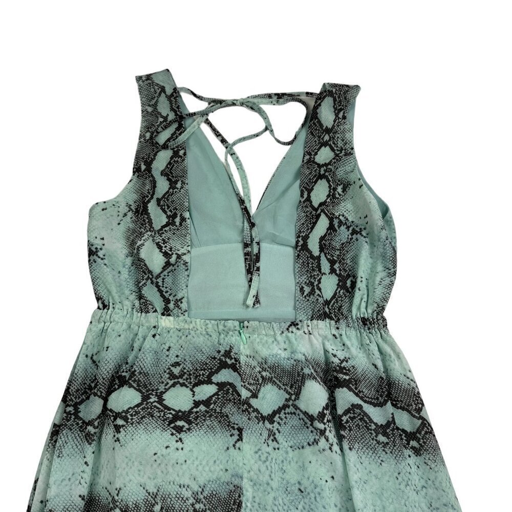 Vici The Move Like Mamba Snake Print Boho Maxi Dress Women's Size Small - Picture 5 of 10